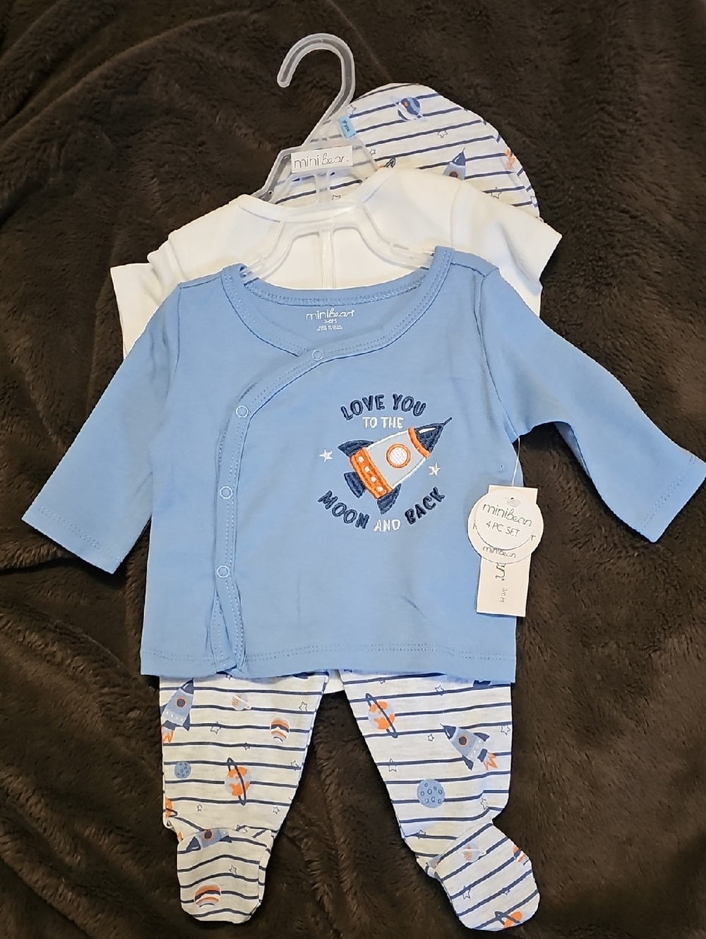 Boys Minibean Set Size 3-6 Months
